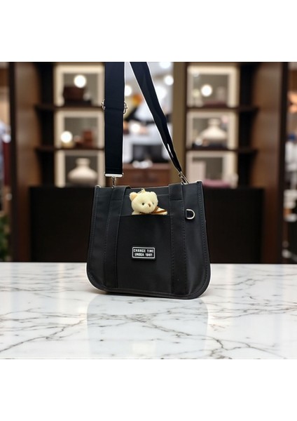 Ayıcıklı Change Time Kadın El ve Omuz Çanta