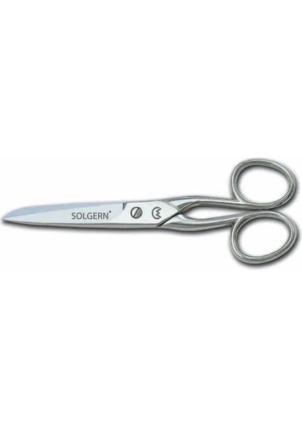 Buğz 232-6 Iplik ve Kumaş Temizleme Makası No: 6 Inç / 15,24 cm - Nikel Kaplama