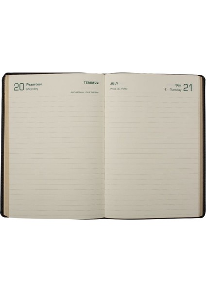 Ajandası Kemer 2026 Mor - Günlük Çizgili Sert Kapak 14X20 fırsatları