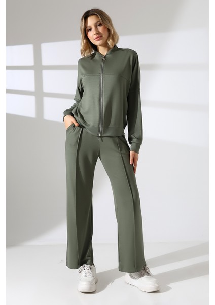 Kolej Yaka Fermuarlı Oyşo Modal Ikili Takım modelleri