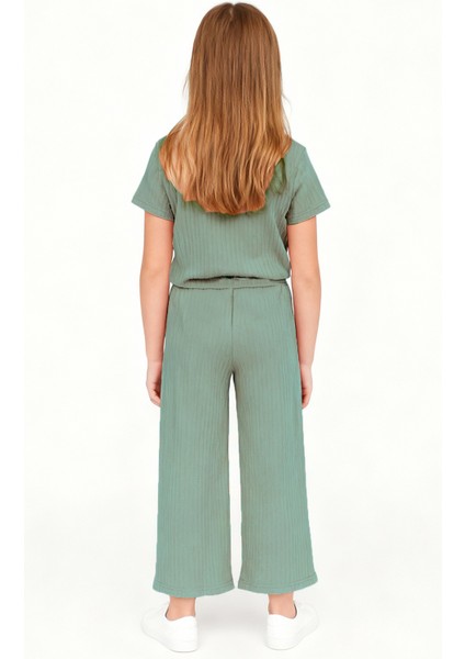 Kız Çocuk Pijama Altı Beli Lastikli Rahat Kalıp fırsatları