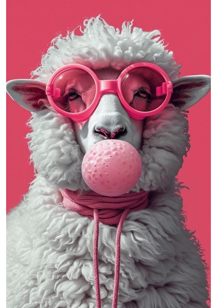 Havalı Koyun 2 :) Ev Duvar Salon Güzellik Salonu Ofis Dükkan Dekarasyon Kanvas Tablo fiyatları