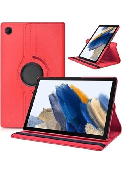 Samsung Galaxy Tab A11 Plus X310 Kılıf Dönerli Standlı + Ekran Koruyucu