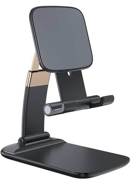 Masa Üstü Katlanabilir Telefon Tutucu Stant Masaüstü Tablet Tutacak Şarj Stand Gri Tr