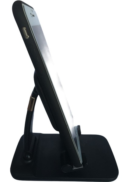 Masa Üstü Katlanabilir Telefon Tutucu Stant Masaüstü Tablet Tutacak Şarj Stand Gri Tr indirimleri