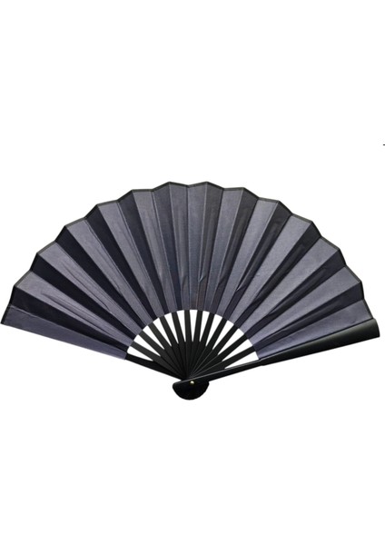 Buğz Plastik Kumaş Yelpaze 12'li Füme