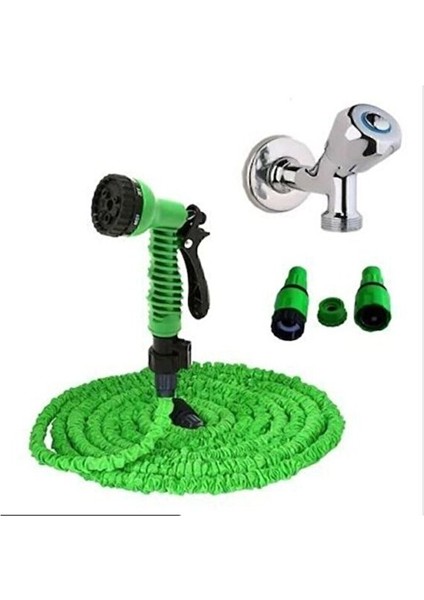 Hose 15 Metre Uzayan Hortum Sihirli Hortum Bahçe Su