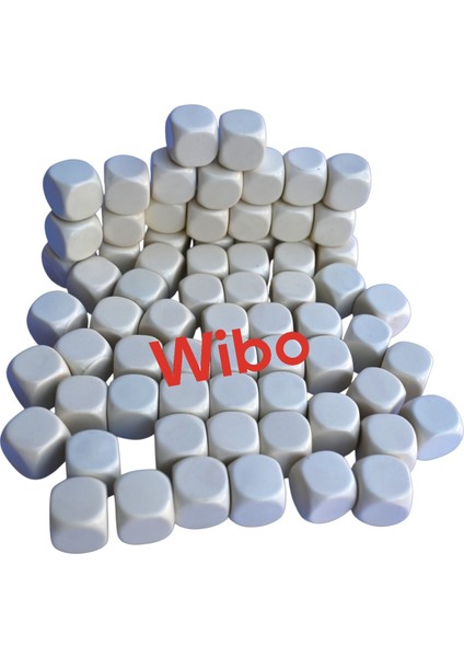 Beyaz Boş Akrilik Küp Zar - Kendin Yap (Dıy) Hobi ve Öğretim Amaçlı Yuvarlak Oyun Zarı Seti (10 Adet) fiyatları