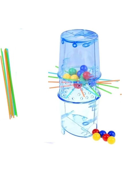 Topları Düşürme Kutu Denge Oyunu 3+ Yaş Zeka ve Aktivite Oyunu Eğlence Kutusu Eğitici Oyuncak modelleri