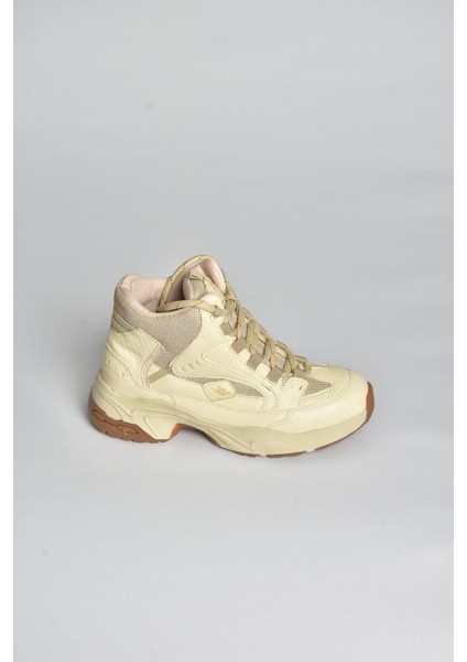 V312415009 Bej Bilekli Spor Ayakkabı Sneakers