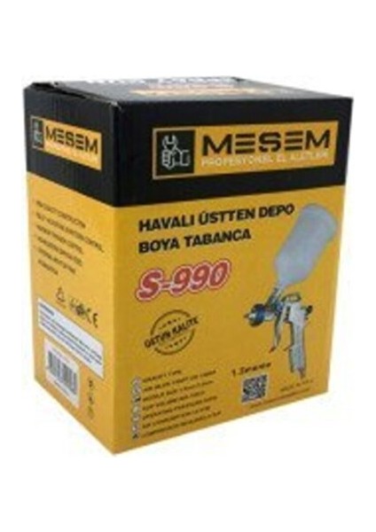 Üstten Depolu Havalı Boya Tabancası 1,3 mm CMB064 modelleri