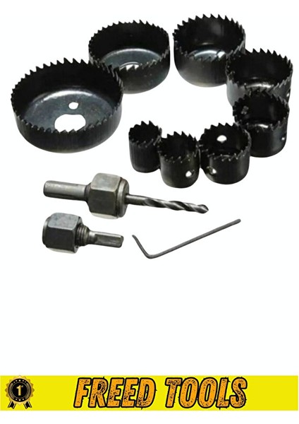 11 Parça Profesyonel Panç Seti Kartonpiyer Sunta Alçıpan Delici Testere Takımı Kartonpiyer Açma fiyatları