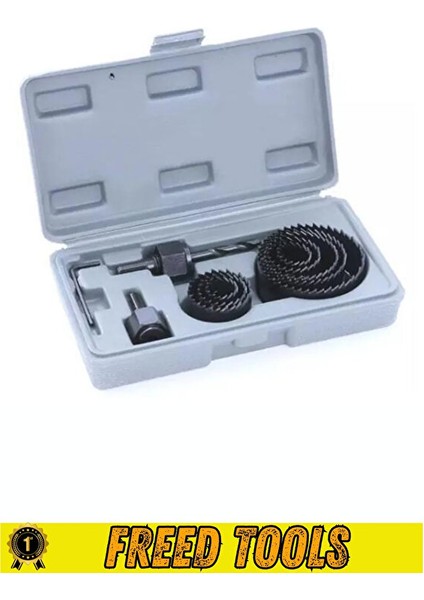 11 Parça Profesyonel Panç Seti Kartonpiyer Sunta Alçıpan Delici Testere Takımı Kartonpiyer Açma modelleri