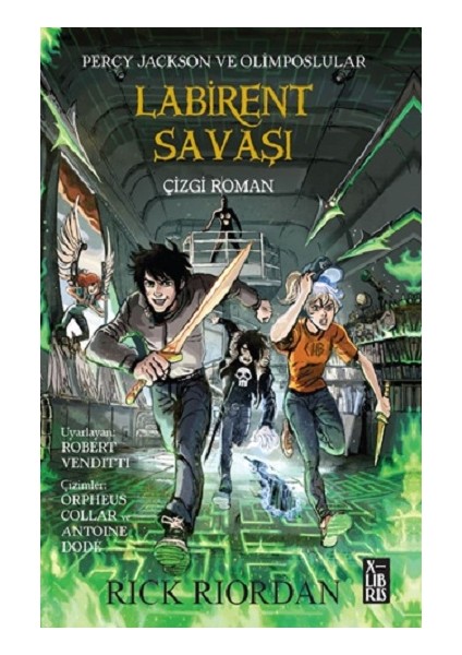 Percy Jackson ve Olimposlular Labirent Savaşı - Çizgi Roman