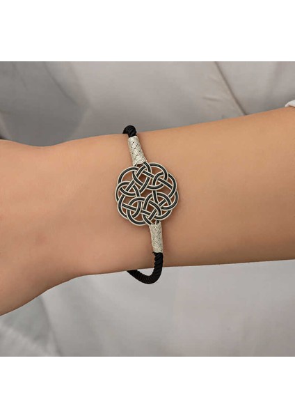 Gümüş Kazaziye Örgü Bileklik fiyatları