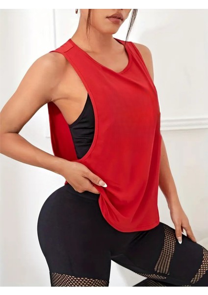 Spor Kumaş Fitness Atleti Gym - Tank Top Sporcu Atleti Koşu Atleti Ter Tutmaz Kumaş fırsatları