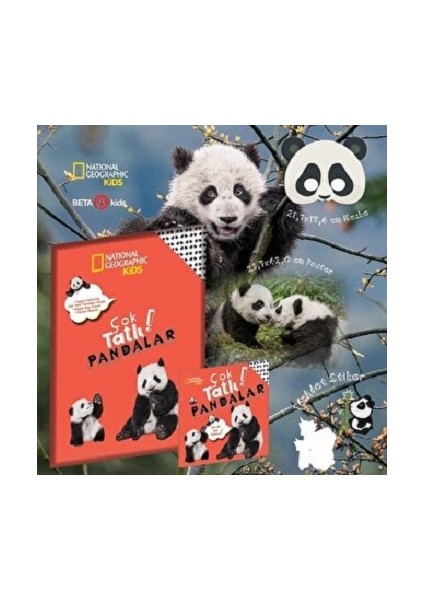National Geographic Kids- Çok Tatlı Paket – Çok Tatlı Pandalar