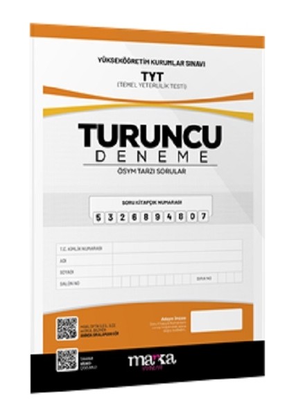 2025 Tyt Yeni Nesil Turuncu Deneme Tamamı Video Çözümlü