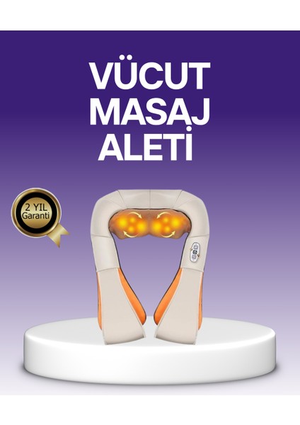 Ovmalı Boyun ve Sırt Masaj Cihazı