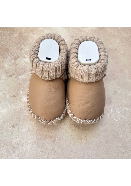 El Örgüsü Pamuk Ip Bebek Patikleri Hediye Kutulu, El Yapımı, Yumuşak ve Rahat