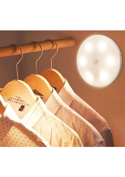 Mıknatıslı Şarjlı Sensörlü LED Kabin Dolap Içi Aydınlatma Gece Lambası modelleri