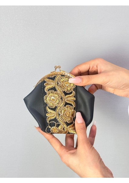 Osmanlı Motifli Deri Kadın Cüzdan 14X13 cm fırsatları