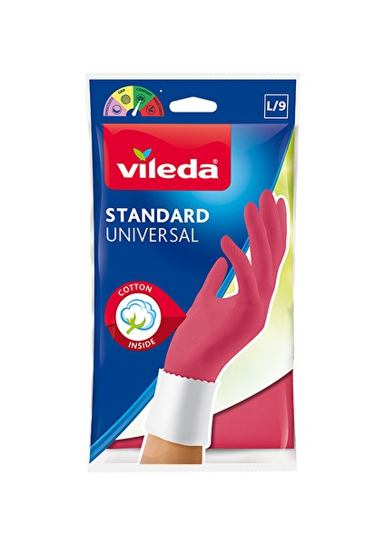 2 Adet Vileda Eldiven Standart Büyük