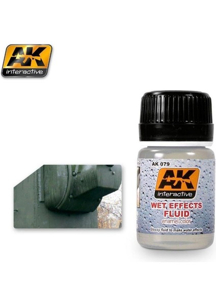 Ak 079 35 Ml. Islaklık Efekti, Enamel Model Boyası