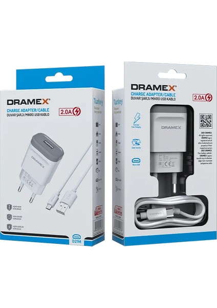 D21M 2.0A Micro Usb-A Şarj Cihazı fiyatları