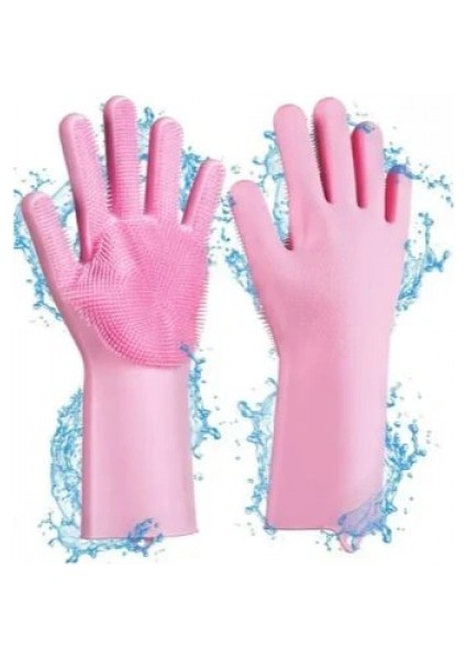 Sihirli Isıya Dayanıklı Silikon Çok Amaçlı Bulaşık Eldiven Fırçası Magic Gloves fiyatları