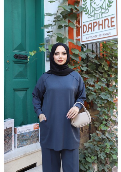 Yanları Cepli Fermuarlı Modal Takım modelleri