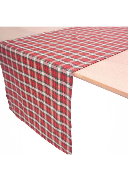 Soft Ekose Runner - Renkli - 50X150 cm fiyatları