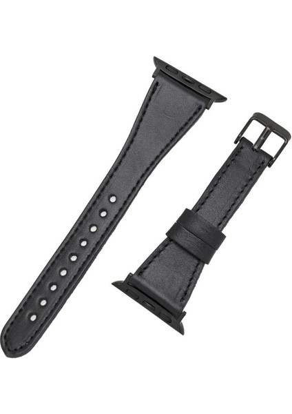 Apple Watch Uyumlu Deri Kordon 42-44-45MM Slim Rst1 modelleri