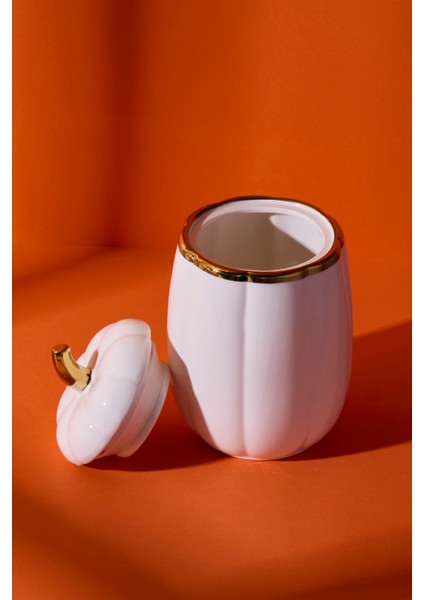 Kabak Porselen M Kapaklı Kavanoz 18X11 cm fiyatları