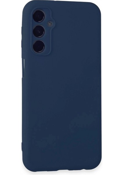 Samsung Galaxy M34 5g Kılıf First Silikon - Lacivert (K95)