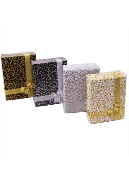 Desenli Set Kolye Hediye Kutusu modelleri