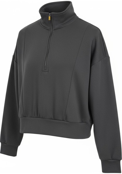 5W Wl Denil Yog1-9 5pr Antrasit Kadın Sweatshirt fiyatları