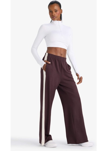 Fit Wide Leg Geniş Paça Standart Boy Soft Touch Modal Sporcu Pantolon E8956AX25AU fiyatları