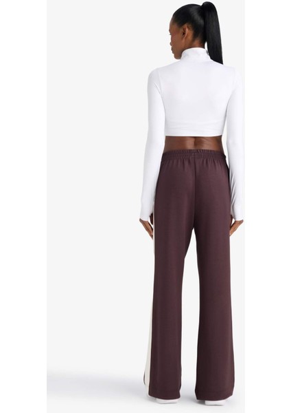 Fit Wide Leg Geniş Paça Standart Boy Soft Touch Modal Sporcu Pantolon E8956AX25AU