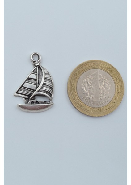 Yelkenli Gümüş Kaplama Düz Zincir Kolye fırsatları