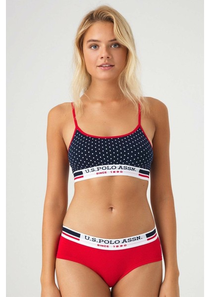 Us Polo Assn Kadın Büstiyer Slip Takım 66252 fiyatları