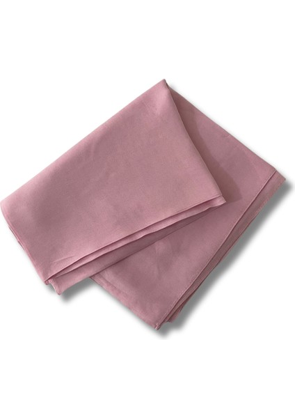 Düz Renk Pudra Pembe Şal – Mat Tok Duruş, Kaymaz Yüzey, Dört Mevsim Tesettür Şal fiyatları