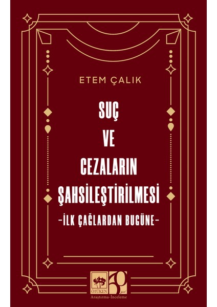 Suç ve Cezaların Şahsileştirilmesi