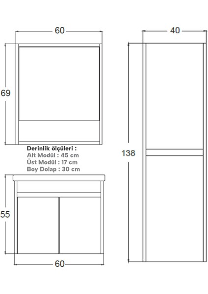 Cool Boy Dolabı modelleri