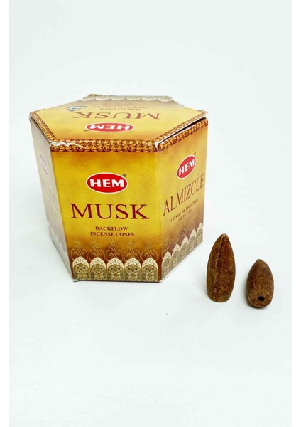 10 Adet Geri Akış Backflow Şelale Tütsü Konisi Tütsü Back Gül Musk fırsatları