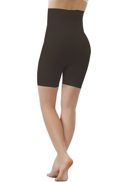 Mideli Uzun Paçalı Bayan Korse 11005 - Siyah fiyatları