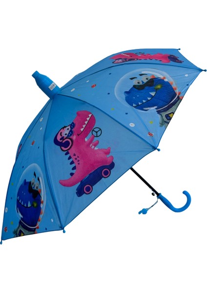 Katlanabilen Koruma Kılıflı Bardaklı Düdüklü 70 Cm! Mavi Çocuk Şemsiyesi fiyatları