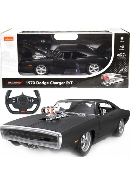 Bfs 99010 1970 Dodge Charger R/t Sesli ve Işıklı Uzaktan Kumandalı Araba -Sunman