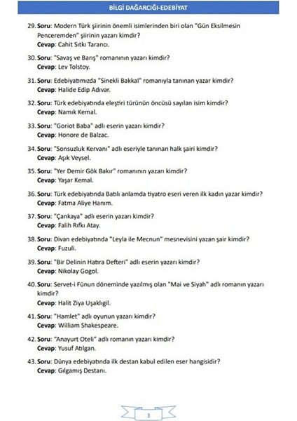 Bilgi Yarışmalarına Hazırlık Soru Bankası (2500 Soru) fırsatları