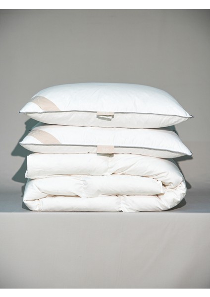 %100 Kaz Tüyü Dolgulu %30 Gıdık Antibakteriyel, Isı Dengeleyici, Çift Kişilik, Yastık / Yorgan Seti fiyatları